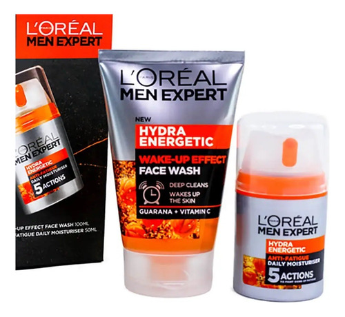 Loreal Men Expert - Kit Hidratante 50ml + Face Wash 100ml