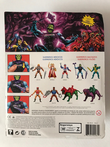 Skeletor Battle Armor Motu Origins Reempaquetado Armadura Ba (Usado)