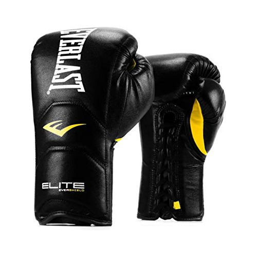 Guantes De Boxeo De Cuero Con Cordones Everlast