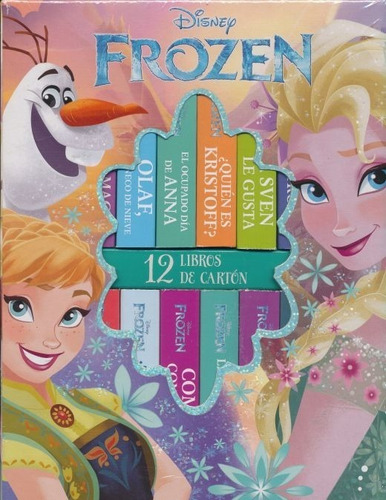 Libro Disney Frozen Mi Primera Biblioteca Nueva Edic.