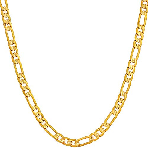 Joyas De Toda La Vida - Collar De Oro Para Hombre Y Mujer (c