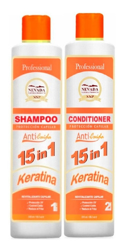 Shampoo+acondicionador Keratina