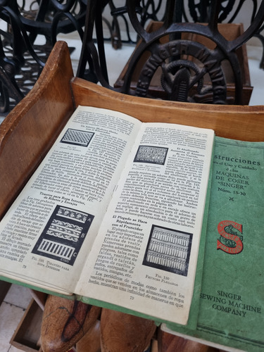 Antiguos Manuales Originales De Máquinas De Coser Singer (Usado)