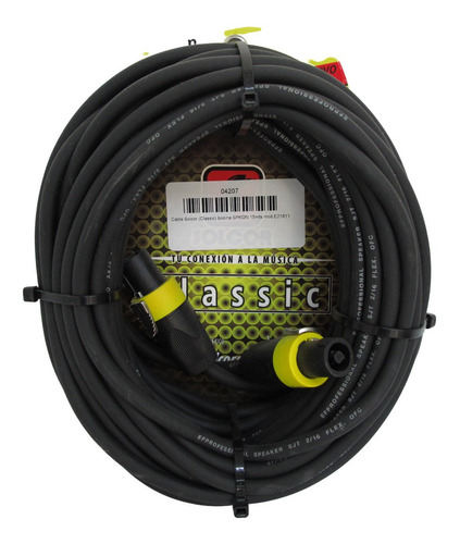 Cable Solcor (classic) Bocina Spkon 15mts Mod.e21611