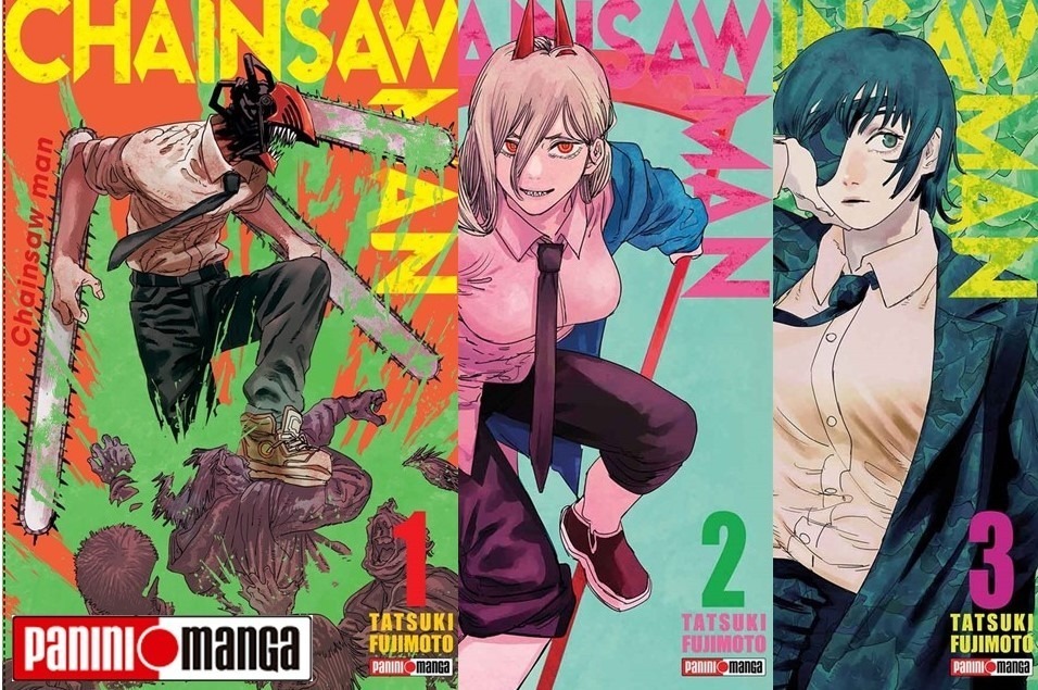 Chainsaw Man Capitulo 2 Español Latino Chainsaw Man 1 2 3 Panini Manga Paquete Español | Mercado Libre