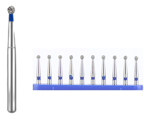 Kit Fresas Dentales De Diamante Alta Velocidad Para Protesis