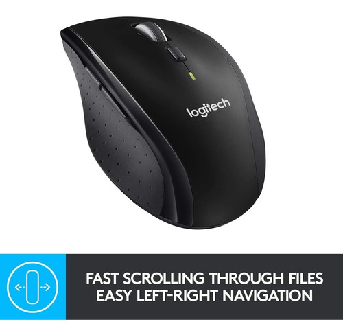 Ratón Inalámbrico Logitech M705, Ergonómico, 1000 Dpi