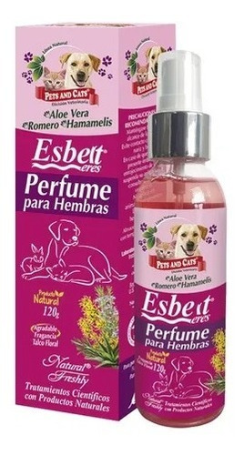 Perfume Para Mascotas  Perros Gatos 120 Ml