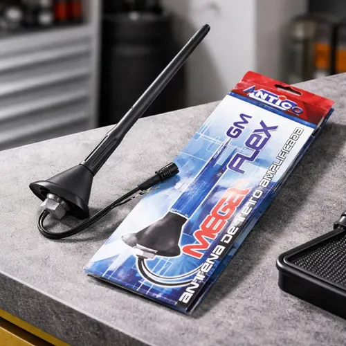 Antena Celta 2008 2009 2010 A 2015 2016 Amplificada 12v Preto