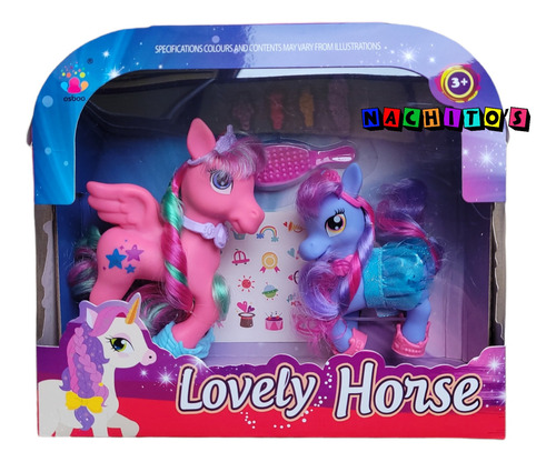Pack De 2 My Little Pony Con Accesorios 