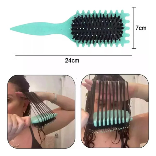 Pincel Bounce Curl Brush, Define Style Rizado Peine