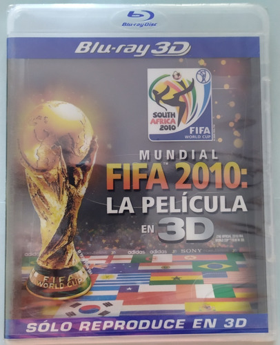 Blu Ray Oferta 3d Fifa 2010 Pelicula Mundial Futbol Original
