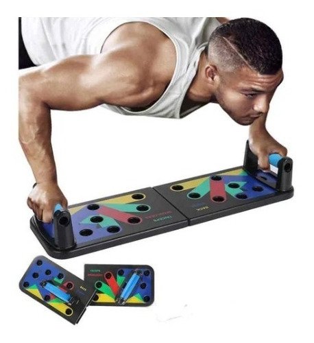 Soporte Push Up Board Sistema Multifuncional Pecho Espalda