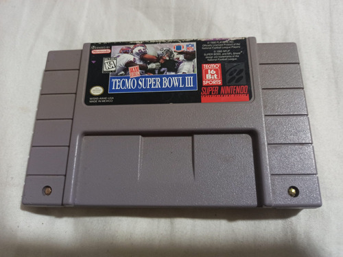 Tecmo Super Bowl 3 Snes Final Edition