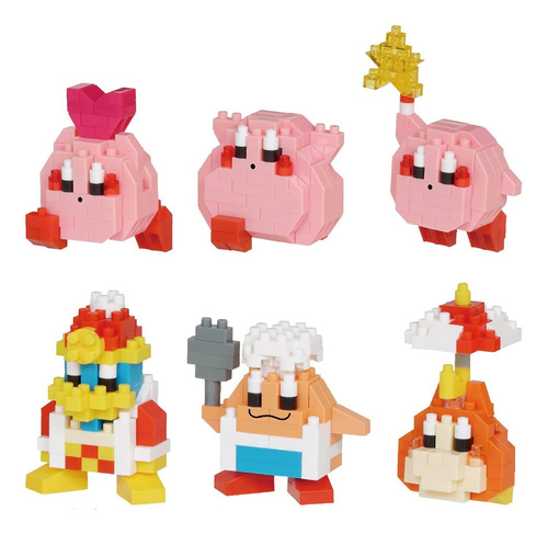 Nanoblock - Kirby - Kirby Surtido 2 (juego Completo De Caja