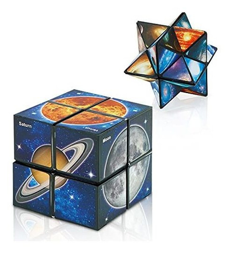 3d Magic Cube Set, Infinity Star Cube Magnet Fidget 27yfb