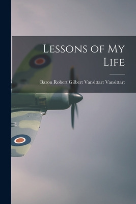 Libro Lessons Of My Life - Vansittart, Robert Gilbert Van...