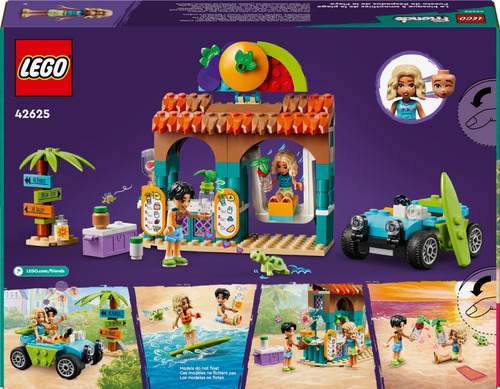 Lego Friends - Barraca De Vitaminas Na Praia - 42625
