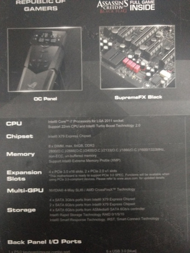 Asus Rampage Iv Black Edition