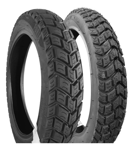 Pneu 90/90-19 E 110/90-17 Moto Nxr 150 Esd 2005 Peneu Novo