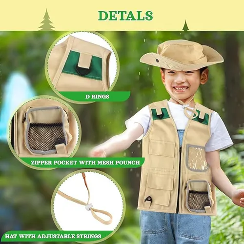 Kit De Explorador Al Aire Libre Para Niños De, Conjunto De