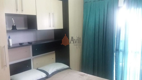 Imagem 7 de 14 de Apartamento Com 3 Dormitórios À Venda, 88 M² Por R$ 640.000,00 - Anália Franco - São Paulo/sp - Av1681