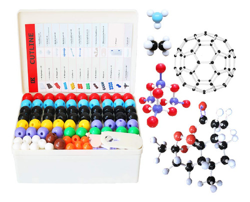 Kit Linktor Modelo Molecular 444 Piezas Estudiantes