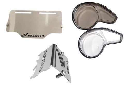 Kit Accesorios De Protección Y  Lujo Para Honda Xr150l