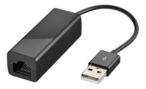 Conversor Usb 2.0 P/ Porta De Rede Rj45 Internet 10/100mbps