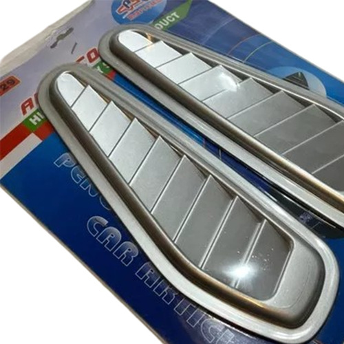 Tomas Aire Laterales Decora Tuning Capot Auto Gris .x2 T60