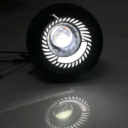 ライトイヤー Zx Faróis Led Harley De 6,5 Polegadas+suporte De Montagem