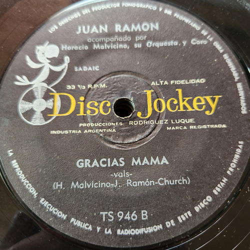 Simple Juan Ramon H Malvicino Orq Disc Jockey C2