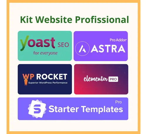 comprar Yoast Seo + Elementor Pro + Astra Pro + Wp Rocket + Starter
