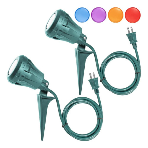 Foco Led Rgb Ip67 Impermeable 120v Para Exteriores 750lm