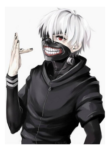J Máscara De Cosplay De Kaneki Ken 3d De Tokio Ghoul
