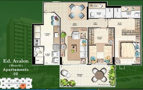 Imagem 9 de 11 de Apartamento - Ap00390 - 69212126