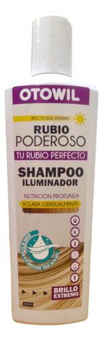 Otowil Rubio Poderoso Shampoo Brillo Extremo X 250 Ml