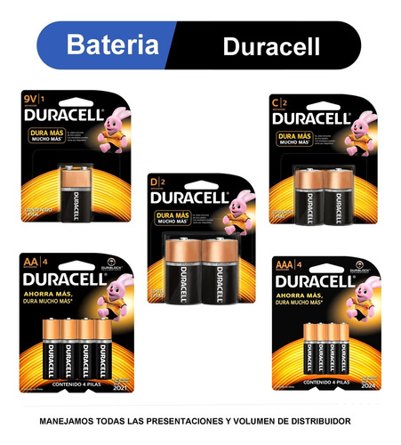 Bateria Duracell Aaa