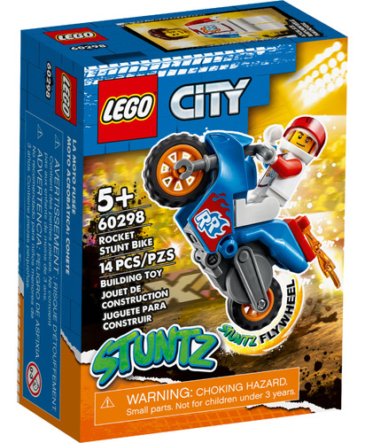 Lego - Moto Acrobática: Cohete - 60298