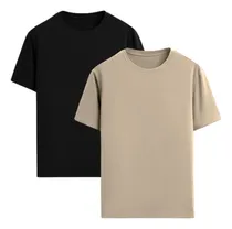 Comprar Kit 2 Camisetas Galileus Básica Slim Fit 100% Algodão Fio 30