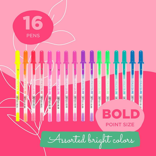 Boligrafos Lapiceros Plumas De Gel De Tinta Opaca Punta Fina