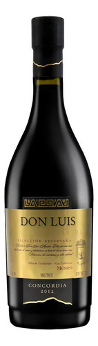 Vino Tinto La Cetto Don Luis Concordia 750 Ml.*