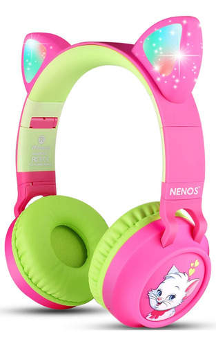 Auriculares Bluetooth Para Niños Sobre El  B07zn4jzyh_170424