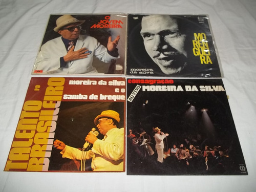 Lp Vinil - Moreira Da Silva - 4 Discos