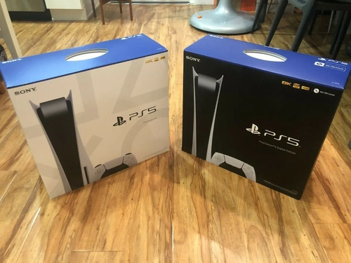 Imagen 2 de 3 de Auténtica Sony Ps5 Playstation 5 Digital Discless Edition
