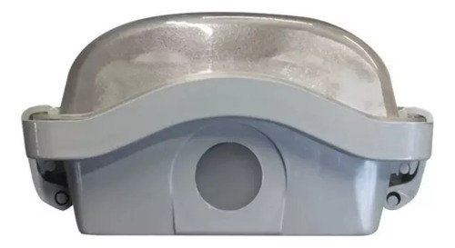 Plafón Listón Estanco 2x18w Ip65 1.20 Mts S/tubo Estructura Gris