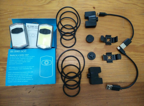 See Sense Ace - Luces Led Inteligentes Para Bicicleta