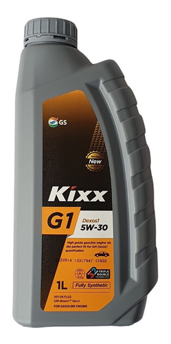 Aceite Para Motor Kixx Sintético G1 Dexos  5w-30  Cuarto 1 L