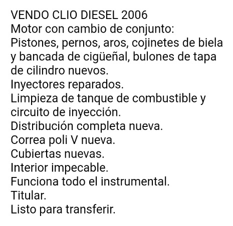 Renault Clio 1.5 Expression