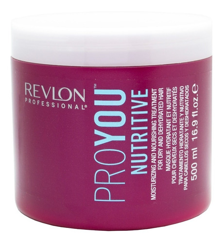 Revlon Pro You Mascara Capilar Nutritiva Pelo Seco X500ml